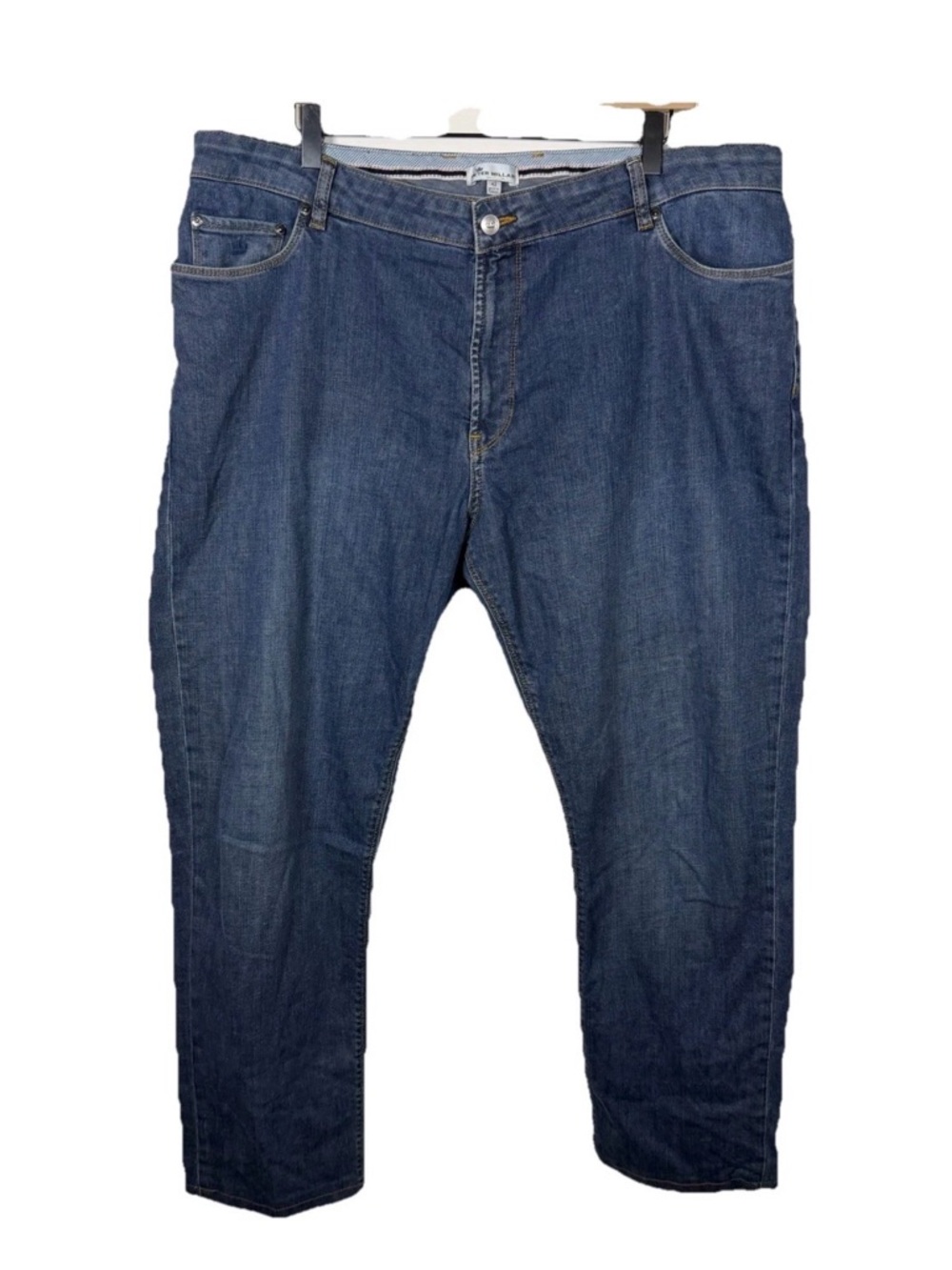 Peter Millar Straight Leg Jeans Men’s Size 42x30 Relaxed Blue Pilot Mill Denim